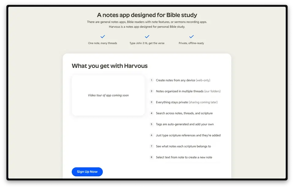 Harvous.com earlier version