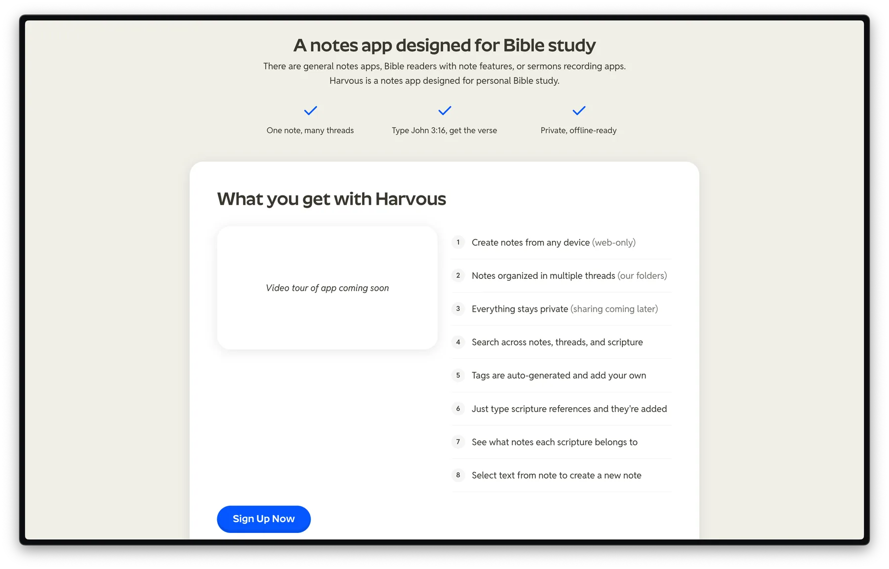 Harvous.com earlier version